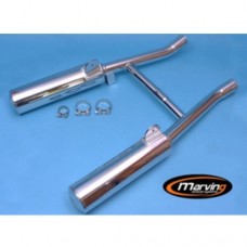 MARVING COPPIA TERMINALI SCARICO SUZUKI VX 800 (DAL 1990) - S/2125/BC 